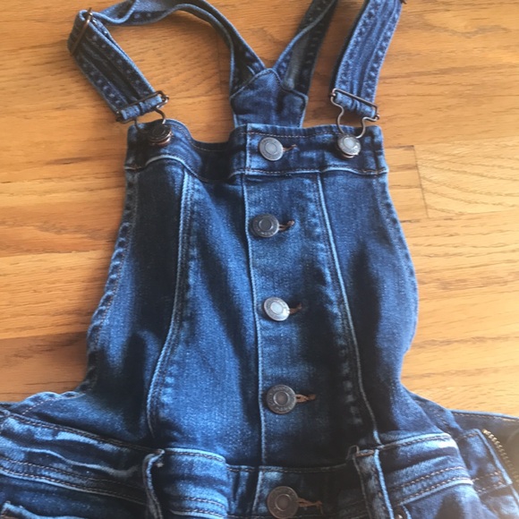 Hippie Girl distressed overalls - Picture 2 of 4